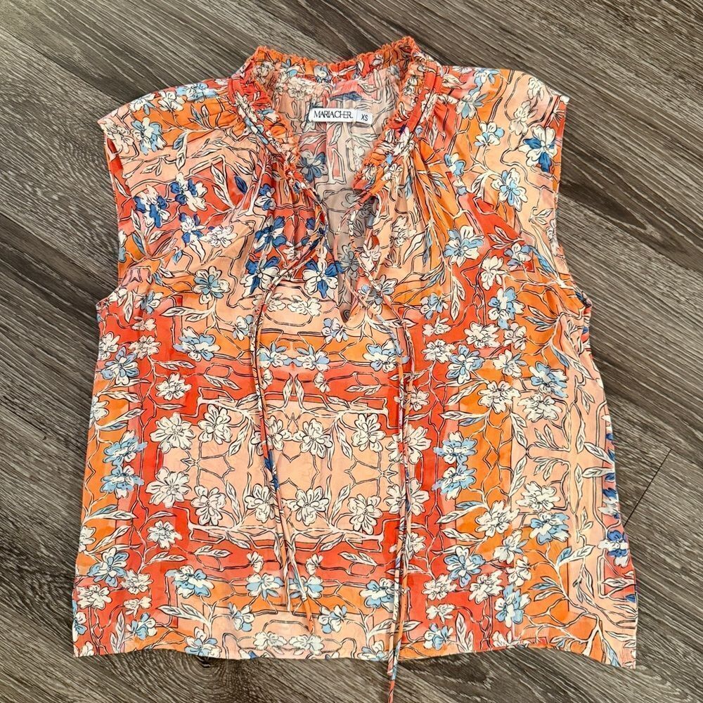 Maria Cher Humahuaca Triana Sleeveless Top